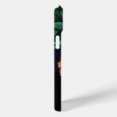 Tropisch Oranje Hibiscus Flower  Black Case-Mate iPhone Case (Achterkant / Rechts)