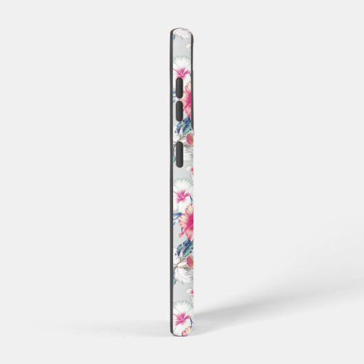 Tropisch orchidee Floral Pattern Samsung Galaxy Hoesje (Rechterkant)