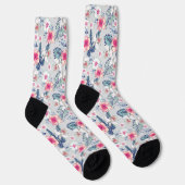 Tropisch orchidee Floral Pattern Sokken (Rechts)