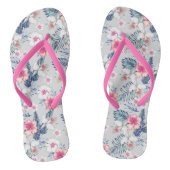 Tropisch orchidee Floral Pattern Teenslippers (Voetbed)