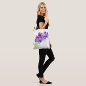 Tropisch Orchidee-Tas Draagtas (Op model)