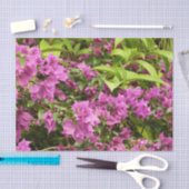 Tropisch Paarse Bougainvillea Floral Tissuepapier (Craft)