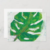 Tropisch | Palm Leaf Briefkaart (Voorkant / Achterkant)