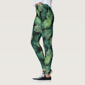 Tropisch palm Leaf Leggings (Links)