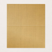 Tropisch palm Leaf Name Place card Visitekaartjes (Binnenkant ongevouwen)