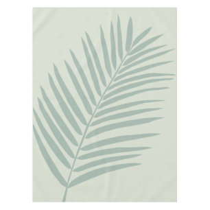 Tropisch palm Leaf Sage Green Tafelkleed