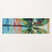 Tropisch | Palmboom Yogamat (Voorkant (horizontaal))