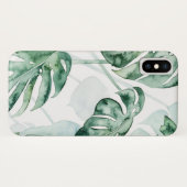 Tropisch palmgespleten lef Case-Mate iPhone case (Achterkant (horizontaal))