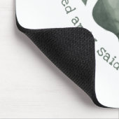 Tropisch paradepaardje van de griffie muismat (Hoek)