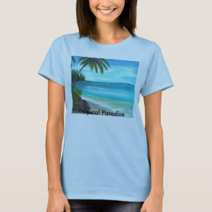 Tropisch paradijs 2, tropisch paradijs t-shirt