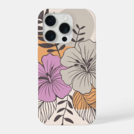 Tropisch Paradijs Botanische Kunst, Boho Muurkunst iPhone 15 Pro Hoesje