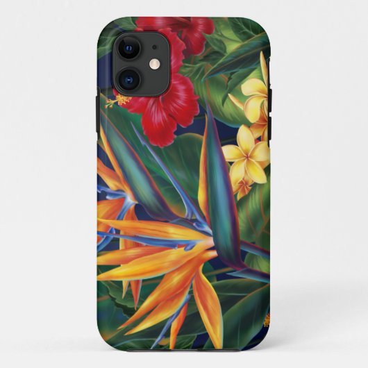 Tropisch paradijs Hawaiian iPhone 5 Hoesjes (Achterkant)