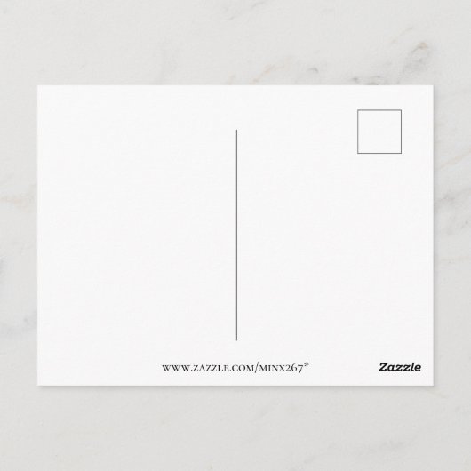 Tropisch paradijs II Briefkaart (Achterkant)