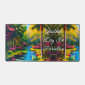 Tropisch paradijs II Bureaumat (Voorkant)