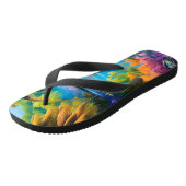 Tropisch paradijs II Teenslippers (Schuin)