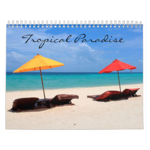 Tropisch paradijs kalender