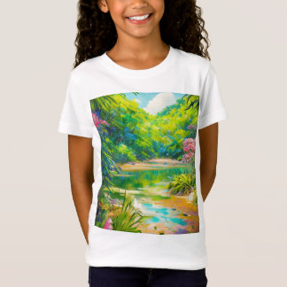Tropisch paradijs - Oerwoud Oasis T-shirt