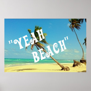 Tropisch paradijs poster