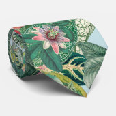 Tropisch paradijs stropdas (Opgerold)