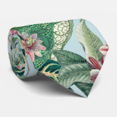 Tropisch paradijs stropdas (Opgerold)