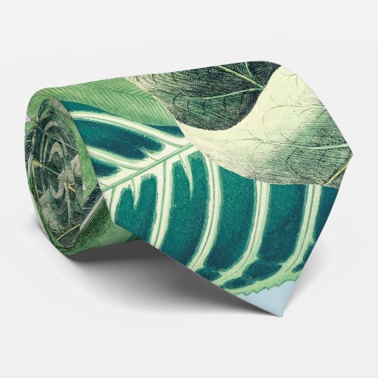 Tropisch paradijs stropdas (Opgerold)