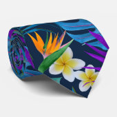Tropisch paradijs stropdas (Opgerold)