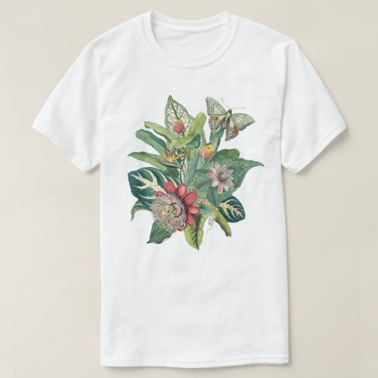 Tropisch paradijs t-shirt (Design voorkant)