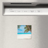 Tropisch paradijsstrand magneet (Insitu (Vaatwasser))