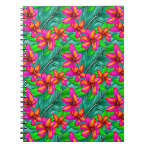 Tropisch paradise Floral Pattern Notitieboek