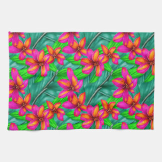 Tropisch paradise Floral Pattern Theedoek