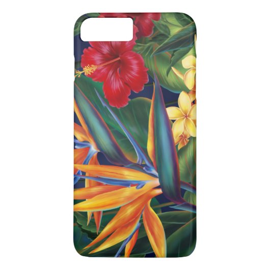 Tropisch Paradise Hawaiian Floral Case-Mate iPhone Case (Achterkant)
