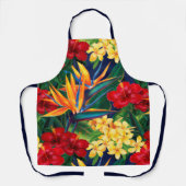 Tropisch Paradise Hawaiian Floral Schort (Voorkant)