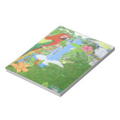 Tropisch paradise Note Pad Notitieblok (Gedraaid)