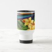 Tropisch Paradise Plumeria Travel Mug Reisbeker (Center)