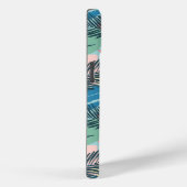 Tropisch pastelbladpatroon Case-Mate iPhone case (Achterkant / Rechts)