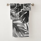 Tropisch patroon bad handdoek (Insitu)