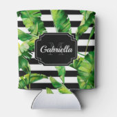 Tropisch patroon blikjeskoeler (Achterkant)