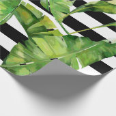 Tropisch patroon cadeaupapier (Hoek)