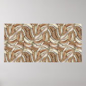 Tropisch patroon. Grafisch ontwerp met verbluffend Poster (Voorkant)