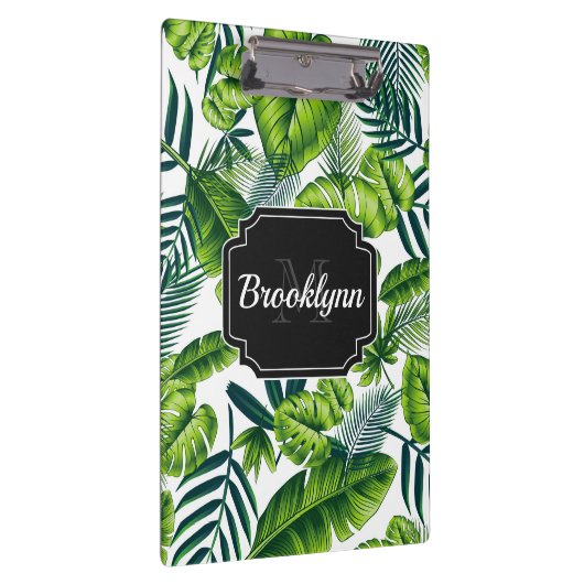 Tropisch patroon klembord (Rechts)
