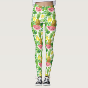 Tropisch patroon leggings