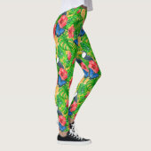 Tropisch patroon leggings (Rechts)
