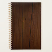 Tropisch patroon monogram planner (Voorkant)