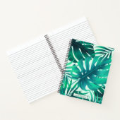 Tropisch patroon notitieboek (Binnen)