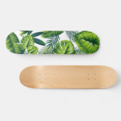 Tropisch patroon skateboard (Horizontaal)