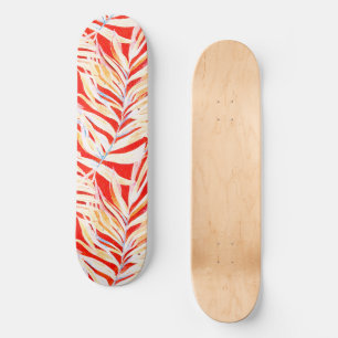 Tropisch patroon skateboard