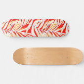 Tropisch patroon skateboard (Horizontaal)