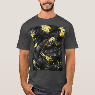Tropisch patroon t-shirt
