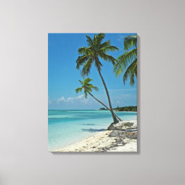 Tropisch percanvas afdrukken