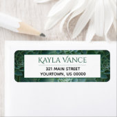 Tropisch Plant in de Succulente woestijn Etiket (Insitu)